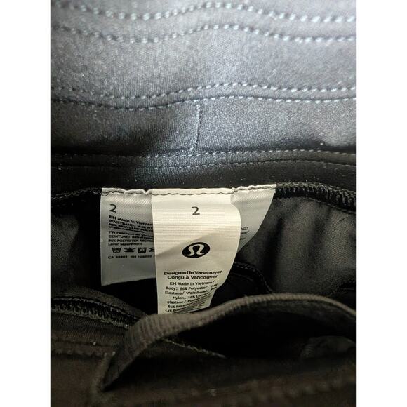 Lululemon Jogger Pants Womens 2 Gray White Adapted State High Rise Glow Pull-On - Picture 4 of 4